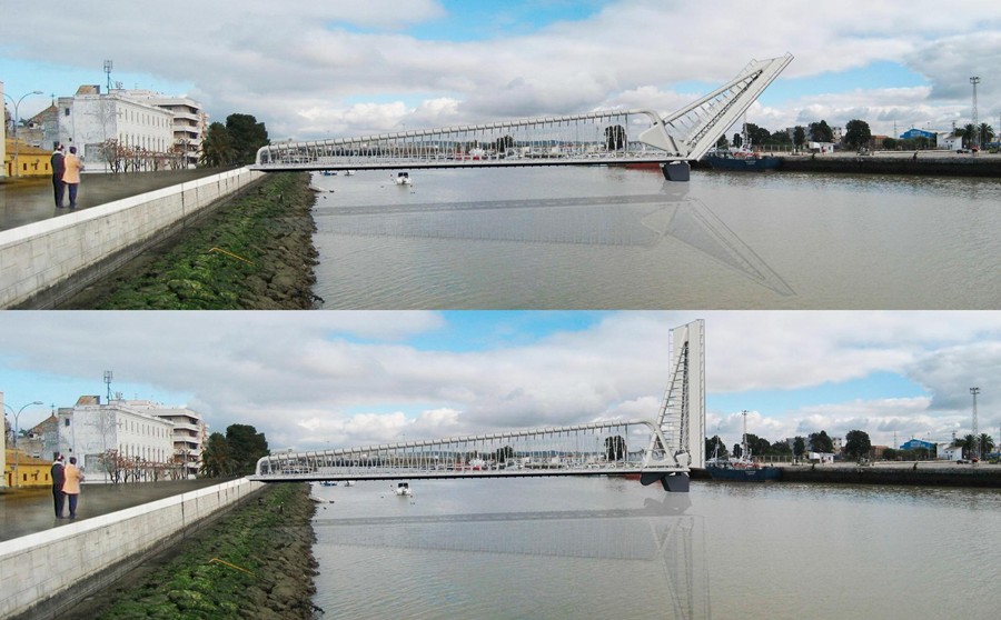 PUENTE LEVADIZO PUERTO SANTA MARÍA