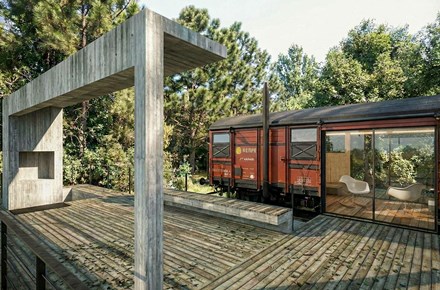 ACONDICIONAMIENTO VAGÓN DE TREN PARA VIVIENDA   