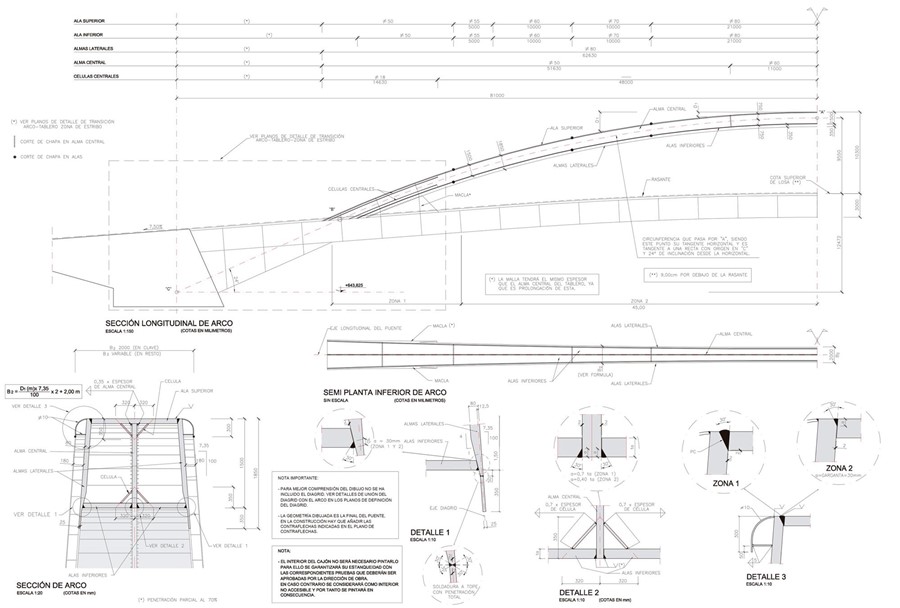 PUENTE SINGULAR ENTRE VALDEBEBAS Y LA T4   
