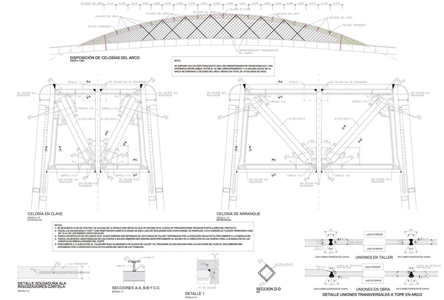 PUENTE SINGULAR ENTRE VALDEBEBAS Y LA T4   