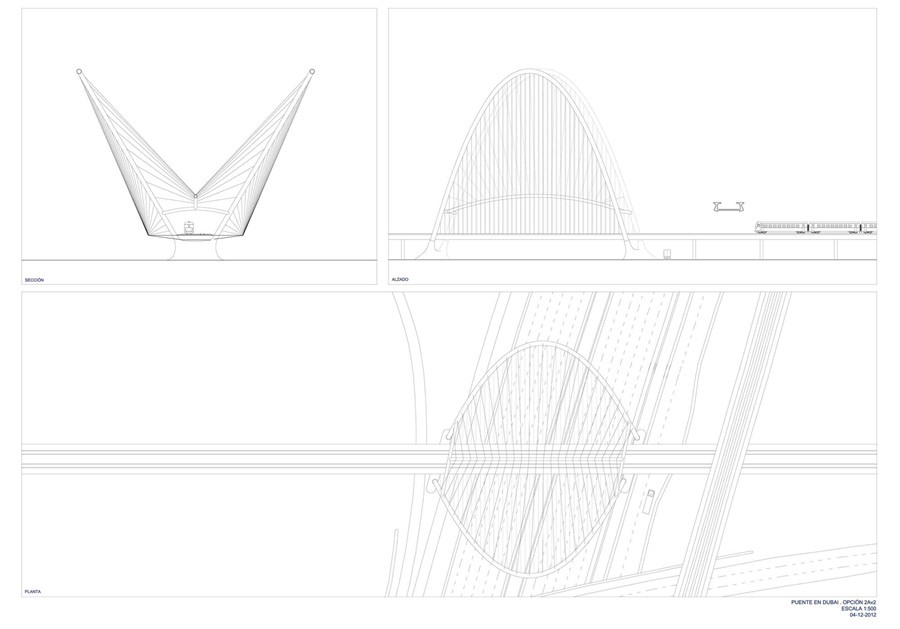 PUENTE FERROVIARIO EN DUBÁI