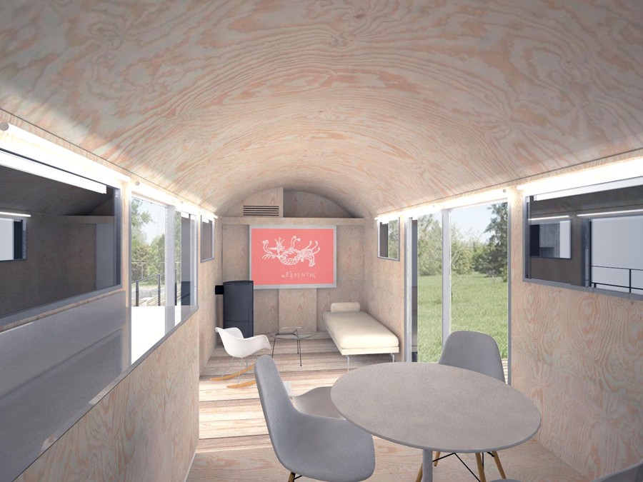 ACONDICIONAMIENTO VAGÓN DE TREN PARA VIVIENDA   