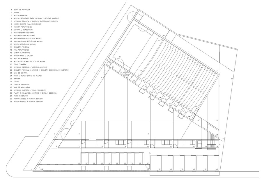 AUDITORIO Y ESCUELA DE MÚSICA
