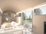 ACONDICIONAMIENTO VAGÓN DE TREN PARA VIVIENDA   